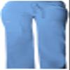 Cherokee Women's Workwear Scrubs Core Stretch Jr. Fit Low-Rise Cargo Pant, Ciel, Large view 2