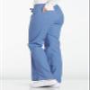 Cherokee Women's Workwear Scrubs Core Stretch Jr. Fit Low-Rise Cargo Pant, Ciel, Large view 4