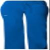 Cherokee Women's Workwear Scrubs Core Stretch Jr. Fit Low-Rise Cargo Pant, Royal, Small view 2