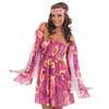 fun shack 70s Hippie Costume for Women, Colorful Fringe Vest, Retro Outfit, Groovy Style, Fun Festival Wear view 4