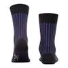 FALKE Men's Shadow Socks, Breathable, Cotton, Crew Length, Patterned Formal Socks, Lightweight, Trendy Work Clothing, Black (Black 3003), 6.5-7.5, 1 Pair view 2