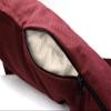 Chocolate Buckwheat Hull Low Lift Cosmic Cushion & Cotton Batting Zabuton Meditation Cushion Set view 3