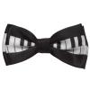 JTC Belt Great Quality Pre-Tied Bow Tie Piano Printed view 1