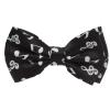 JTC Belt Great Quality Pre-Tied Bow Tie Printed Music Notes view 1