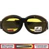 Global Vision Eliminator 24 Auto-Darkening Padded Motorcycle Goggles Photochromic Clear to Smoke Lenses view 2