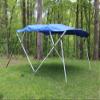 Royal Blue Square Tube Frame VORTEX 4 Bow Pontoon/Deck Boat Bimini TOP 10' Long, 91-96" Wide 1 to 4 Business Day DELIVERY view 3