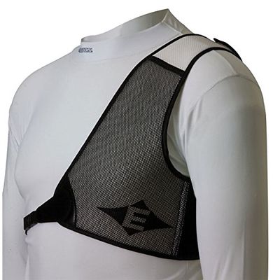 Easton Diamond Chest Guard LH White/Black (Large)