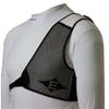 Easton Diamond Chest Guard LH White/Black (Medium) view 1