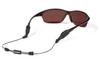 Croakies Arc Endless System Glasses Strap, Black 32" x 1/4" view 1