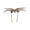 10 Metal Bow Tie Clips Hardware view 2