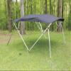 Vortex Direct Black Fabric Square Tube Frame 4 Box Bimini Top 10' Long, 91"-96" Wide view 1