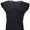 Achaean Youth Sleeveless Sports Protective Compression Shirt (Black/Gray, Medium) view 1