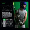Unequal CC Hart Pulse Shoulder Pad Compression Shirt (X-Large) view 3