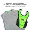 Unequal CC Hart Pulse Shoulder Pad Compression Shirt (X-Large) view 4