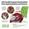 Unequal Mojo Lacrosse Helmet Liner, Lightweight, Flexible, Supplemental Padding Drops into Lacrosse Helmets, Made with a Military-Grade Patented Composite, Coated Aramid Fabric view 2