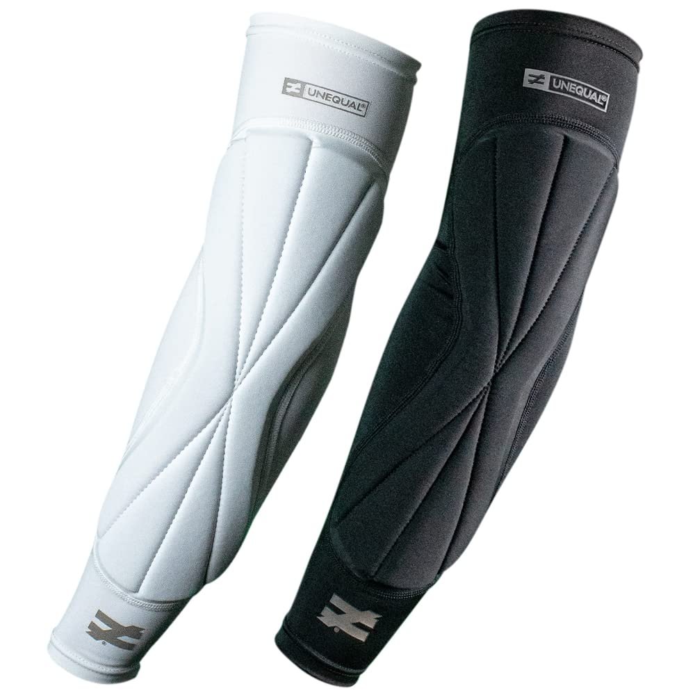 Unequal Battle Ready Full Arm Padded Compression Sleeve (Small/Medium, Black - Left Arm)
