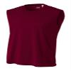 A4 Men's Cooling Performance Muscle Tee, Maroon, 3X-Large view 1