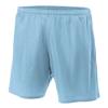 A4 Mens Lined Tricot Mesh Athletic Shorts w/ 9 Inseam | Cooling Dry Wick Short | High-Performance Moisture-Wicking Apparel | Multisport Active Wear | Gym, Workout, & Sports Shorts | Med | Lt Blue view 1