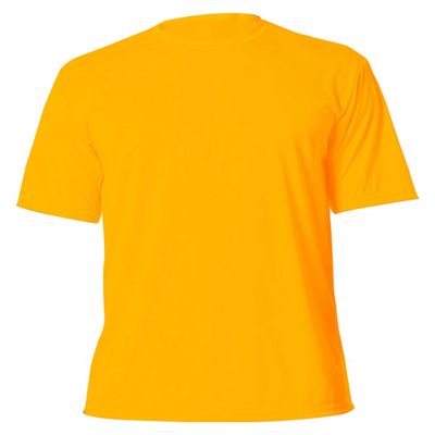 A4 Men's Short-Sleeve Cooling Performance Crew N3142 Gold 4XL