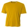 A4 Mens Cooling Performance Crew, XL, Gold view 1
