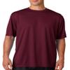 A4 Men's Short-Sleeve Cooling Performance Crew N3142 Maroon 4XL view 1
