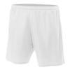 A4 Mens Mesh Athletic Shorts - 9 Inch Inseam - White, S view 1