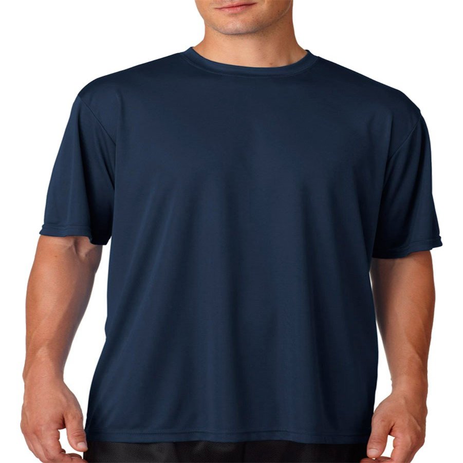 A4 Men's Short-Sleeve Cooling Performance Crew N3142 Navy XL