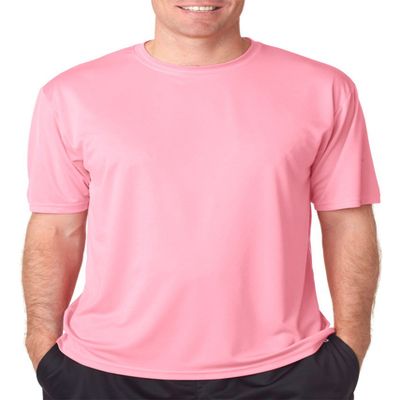 A4 Men's Short-Sleeve Cooling Performance Crew N3142 Pink 4XL