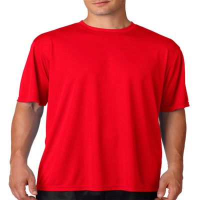 A4 Men's Short-Sleeve Cooling Performance Crew N3142 Scarlet XL