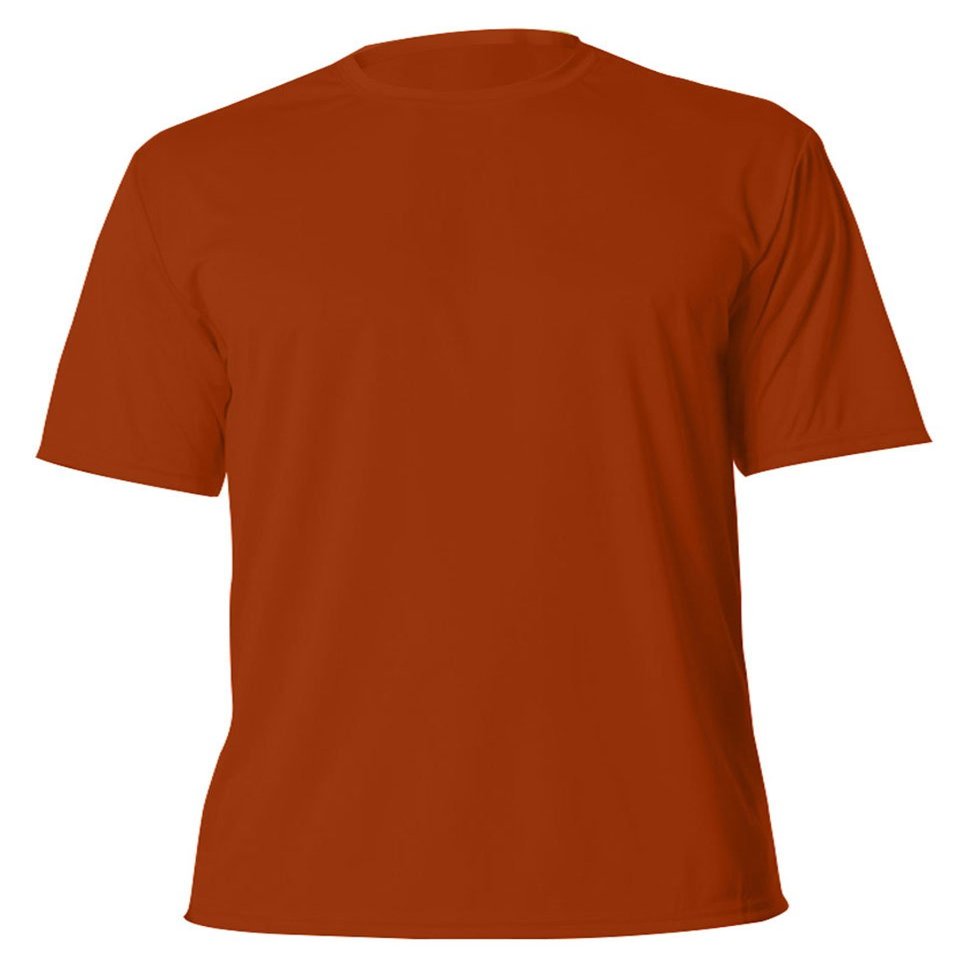 Men's A4 Short-Sleeve Cooling Performance Crew N3142 Texas Orange L