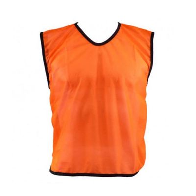 Carta Sport Mesh Bibs (Orange, XS/S)