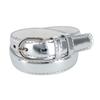 CTM Girls Basic Leather Dress Belt, Silver, Medium(22-24 inches) view 1