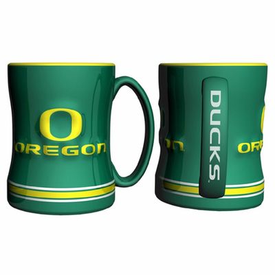 Oregon Ducks NCAA Coffee Mug - 15oz Sculpted