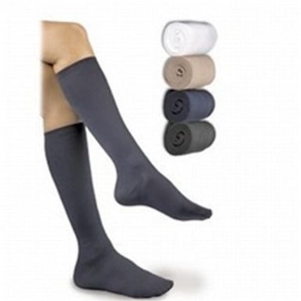 FLA Activa Women's Dress Socks (15-20 Hg) (Small - White)