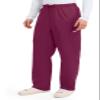 Cherokee Traditional Fit Cargo Scrub Pants for Men with Elastic Waistband 4243, L, Wine view 3