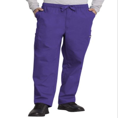 Cherokee Men's Originals Cargo Scrubs Pant, Grape, Small