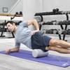 OPTP Silver AXIS Foam Roller, Moderate Density for Sports Medicine, Physical Therapy, Pilates, Yoga - Myofascial Release on Trigger Points (Silver Moderate Density, 12" x 6" Round) view 2