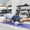 OPTP Silver AXIS Foam Roller, Moderate Density for Sports Medicine, Physical Therapy, Pilates, Yoga - Myofascial Release on Trigger Points (Silver Moderate Density, 12" x 6" Round) view 4