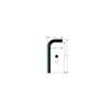 EKLIND 15551 27 MM Short Series Hex-L Key allen wrench view 1