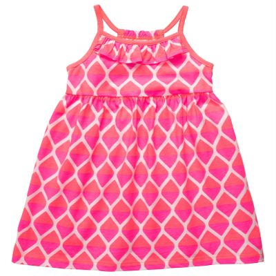 Carter's Girls Pink Strappy Knit Dress (4-6X) (4 Kids)