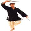 Kamikaze America-Kobudo Karate Gi Jacket Only Black 100% Cotton (7/200 cm) view 2