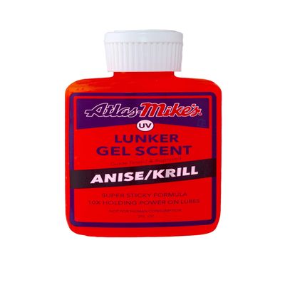 Atlas Mike's 6341 UV Gel Scent, Anise/Krill, 2 oz.