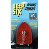 Luhr-Jensen 0 Deep Six Spoon, Clear/Silver Disco Tape view 3