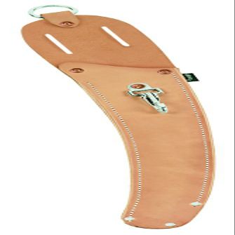 Weaver Leather Arborist Straight Back Curved Saw Scabbard with Snaps and Belt Slots, Tan