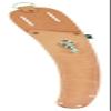Weaver Leather Arborist Straight Back Curved Saw Scabbard with Snaps and Belt Slots, Tan view 1
