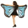 Fun World Big Girl's 6/in Butterfly Adlt Wings Childrens Costume, Multi, Standard view 3