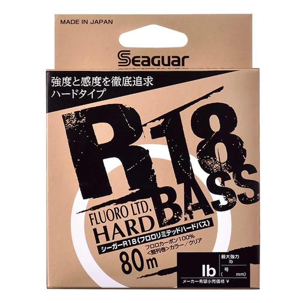 Seaguar Line Seager R-18 Fluoro Limited Hard BASS 80m 4lb