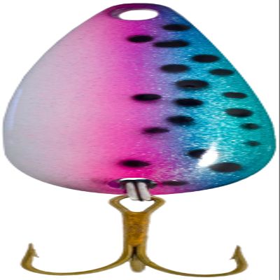 Sierra Spoon Hologram Lure, Rainbow Trout, 1/2-Ounce