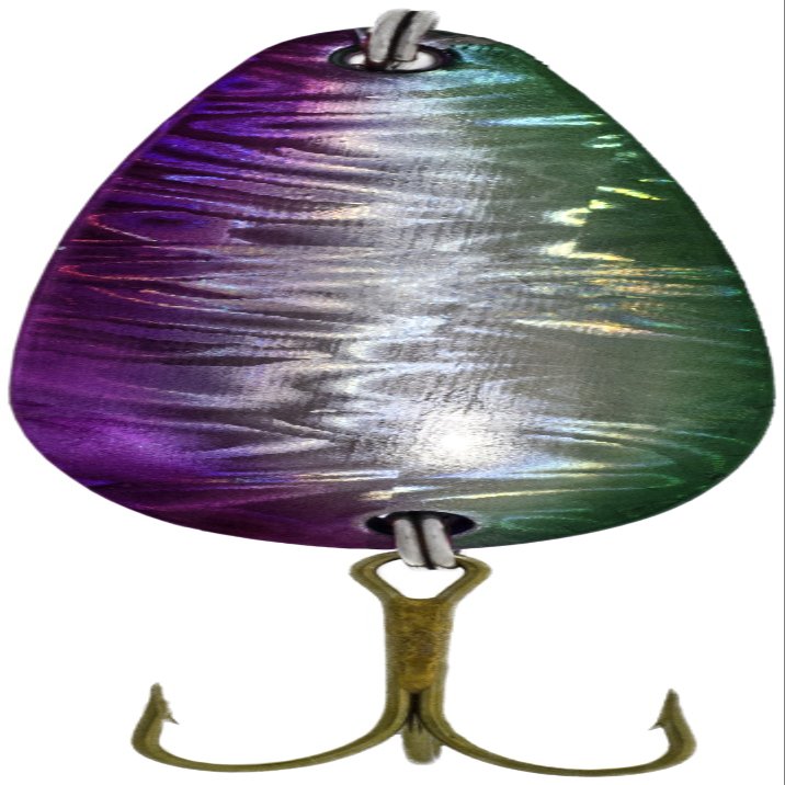 Sierra Spoon Hologram Lure, Watermelon Swirl, 1/2-Ounce
