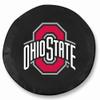 Holland Bar Stool Co. Ohio State University Tire Cover in Black view 1